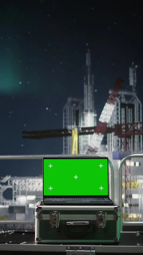 Vertical video Isolated screen laptop software evaluates energy security risks Stock Footage 339886723