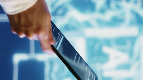 Vertical video IT developer writing AI script Stockbeeldmateriaal 250360377