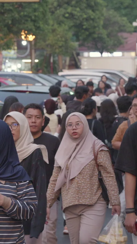 Vertical video - Jakarta Streets Stock Footage 330512355