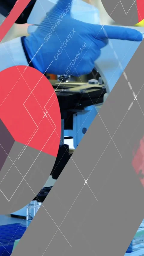 Vertical video: Lab tech loading tube into vortex, pipetting sample for assay, Stock Footage 330919606