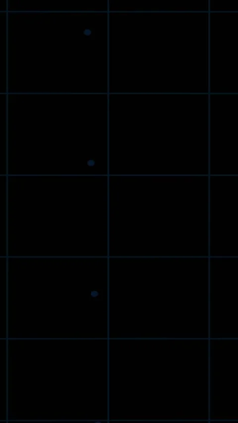 Vertical video: On load grid pulsing with markers popping and data traces Stock Footage 348570757