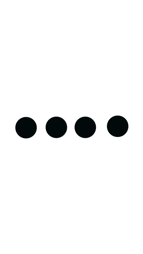 Vertical video loop of black circles animated seamless loop for modern tech.. Stock Footage 321628614