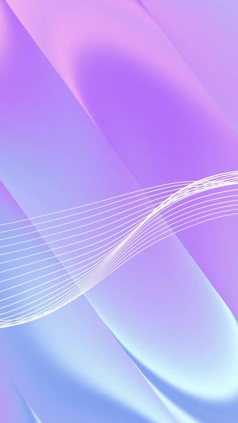 Vertical video: On loop start gradient drifting, white waveform sliding and Stock Footage 348492367