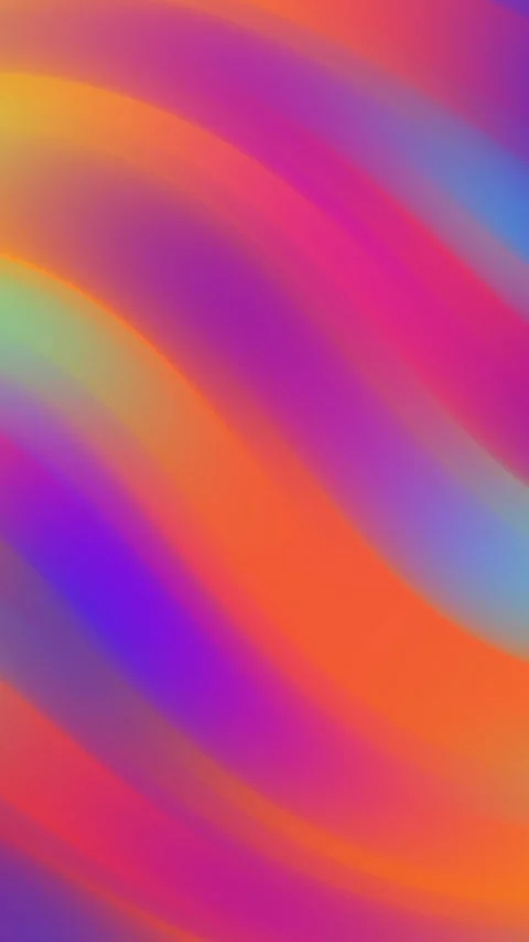 Vertical video: Loop starting, gradient sliding southeast, hues shifting and Stock Footage 348376080