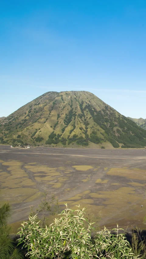 Vertical video - Mount Bromo Timelapse Stock Footage 280368229