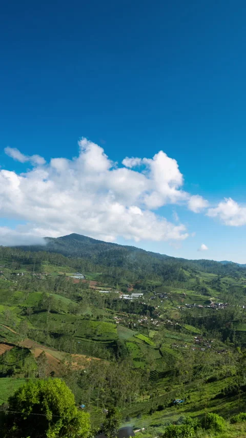 Vertical video - Mountain Day Timelapse Stock Footage 280380675