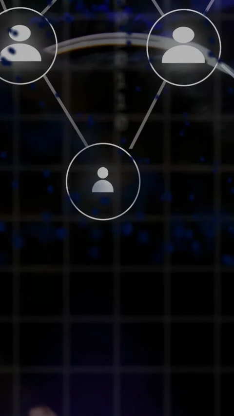Vertical video: Operator hand moving fader while node appearing, building user 動画素材 334836732