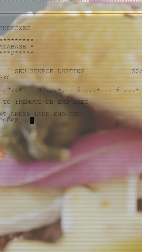 Vertical video: Overlay appearing, stacked slider shifting up while code Stock Footage 331720855