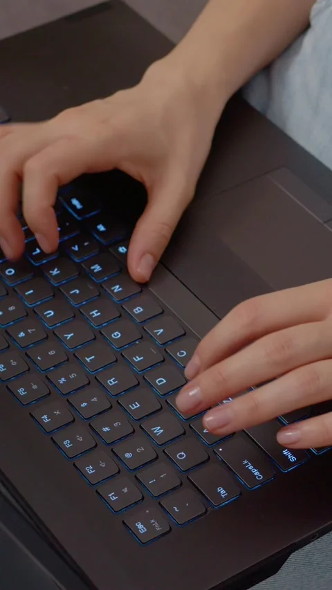 Vertical video Payment confirmation and online work process captured in Stock Footage 329623841