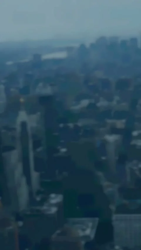 Vertical video: Phone node popping, sparking network linking, growing over city, Stock Footage 333692159