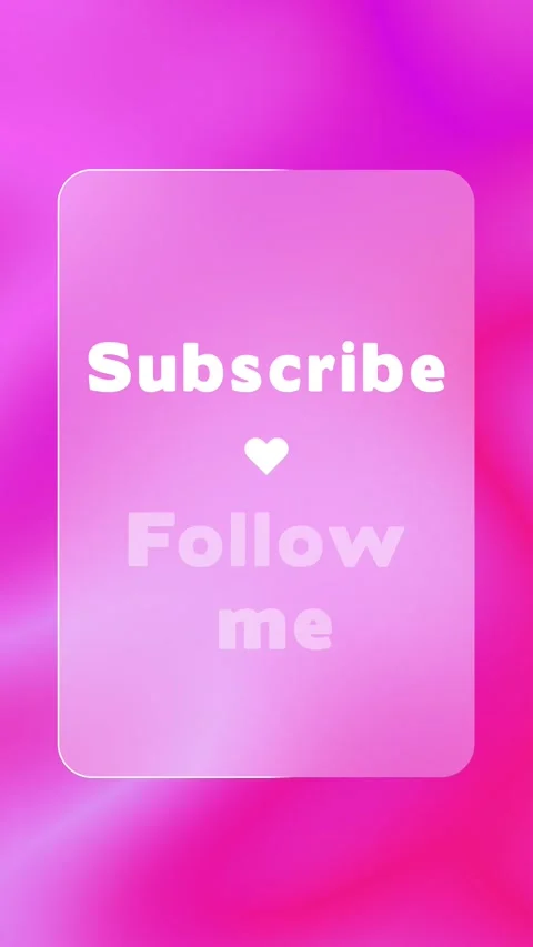 Vertical video with pink gradient background and frosted glass card Stock Footage 336097295