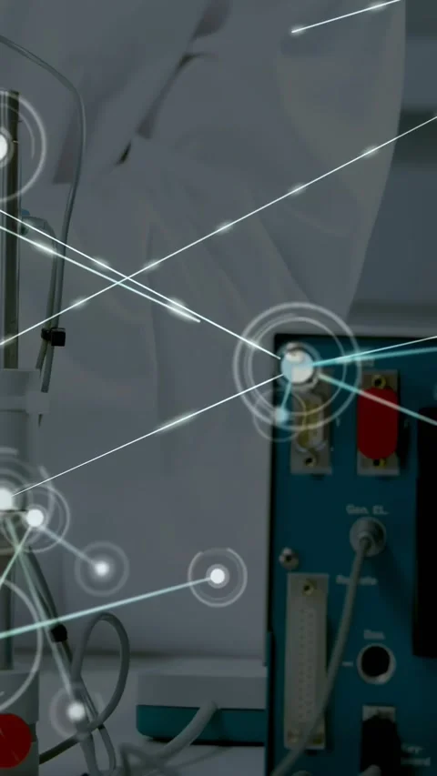 Vertical video: Pipette entering vial starting hands drawing sample for testing, Stock Footage 331237853