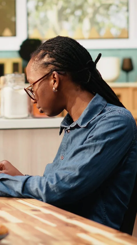Vertical Video Portrait of woman developer working on game programming with 스톡 동영상 344530592