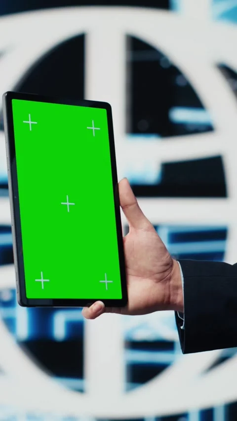 Vertical Video Professional man ensures artificial intelligence algorithms with Stock-Footage 310701840