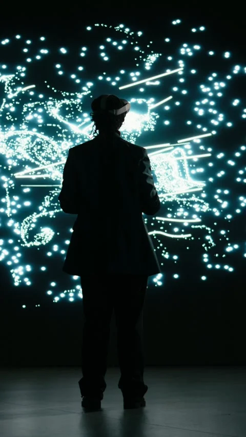 Vertical video Programmer optimizes AI neural network data flow using virtual Stock-Footage 329649865