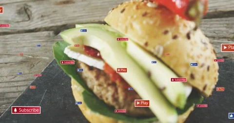 Vertical video: Pulling camera revealing seeded slider on slate board, promoting Stock Footage 331565501