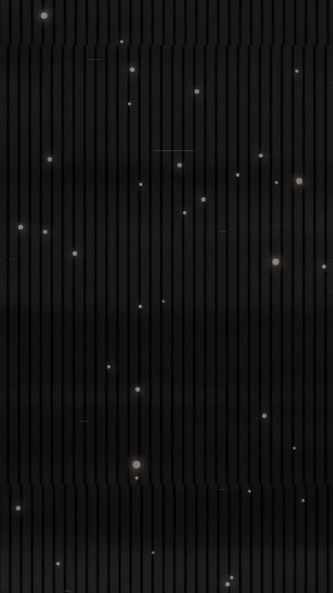 Vertical video: Ribbed panel with drifting specks, flicker starting fall and Stock Footage 335678065