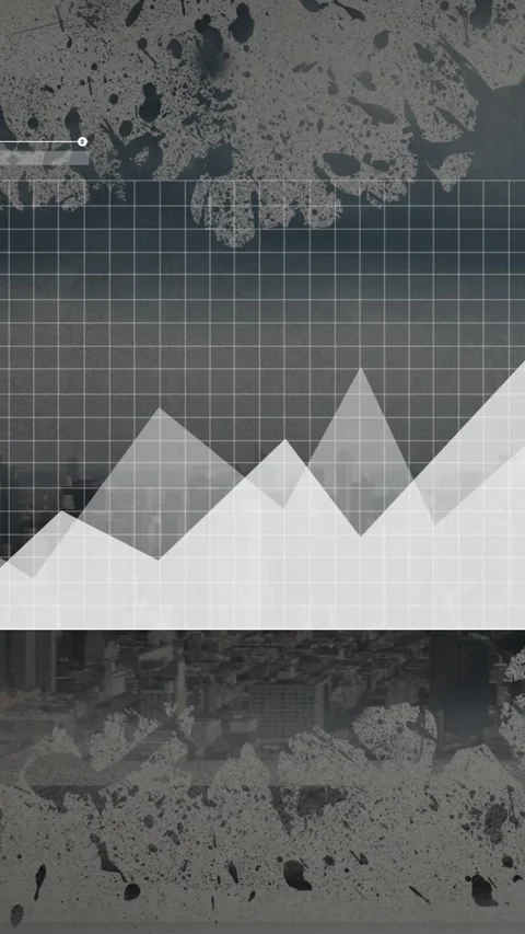 Vertical video: Right node appearing, dashboard panels expanding, animating Video stock 329912810
