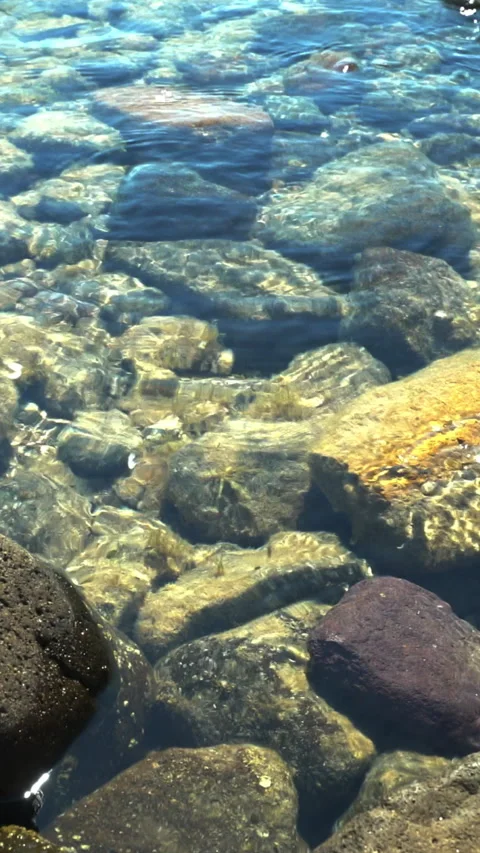 Vertical video, Sea waves 動画素材 283167436