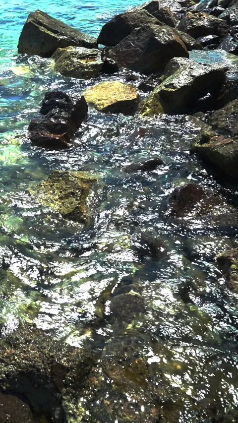 Vertical video, Sea waves 動画素材 283168592