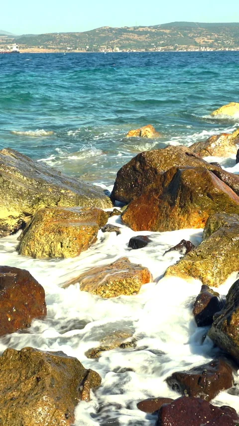 Vertical video, Seaside Stockbeeldmateriaal 290394170