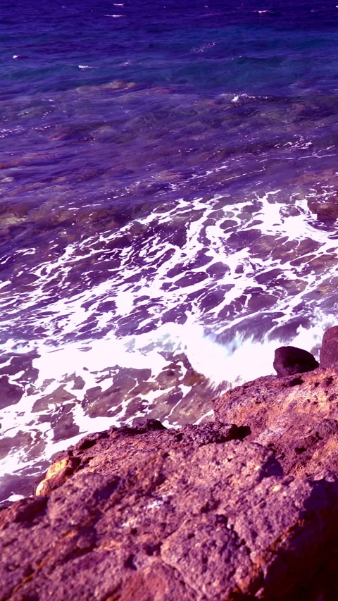 Vertical video, Seaside Stock Footage 290397464