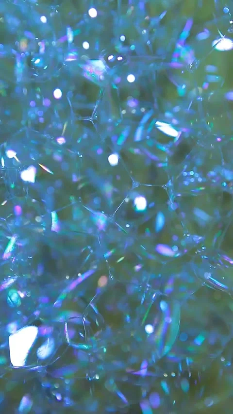 Vertical video of soap bubbles Stock Footage 246484910