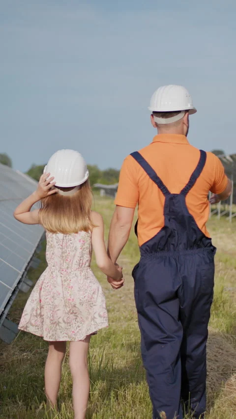 Vertical Video: Solar Panel Inspection Stock Footage 317190923