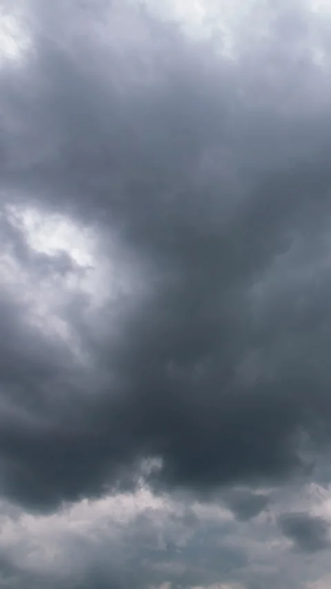 Vertical video - Storm Clouds Timelapse Stock-Footage 280342865