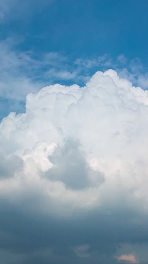 Vertical video - Storm Clouds Timelapse Stock-Footage 280343148