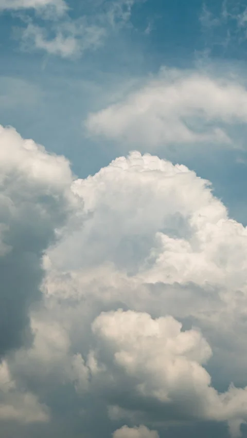 Vertical video - Storm Clouds Timelapse Stock Footage 293728889