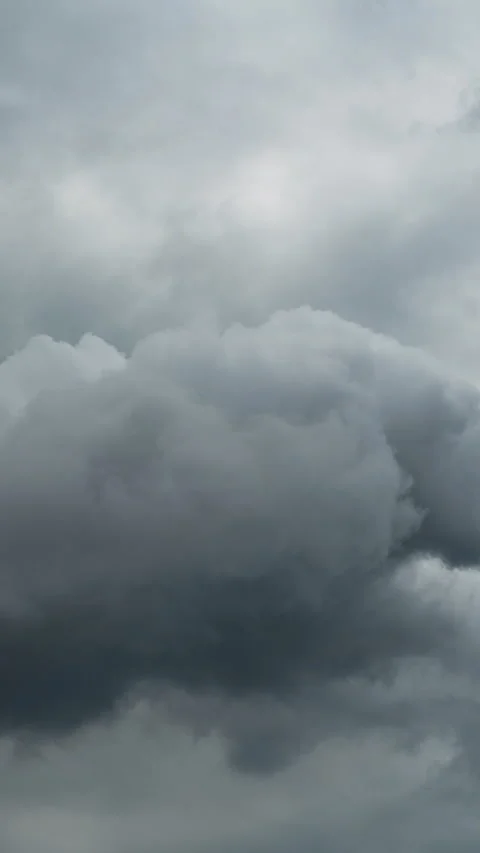 Vertical video - Storm Clouds Timelapse Stock Footage 295940143