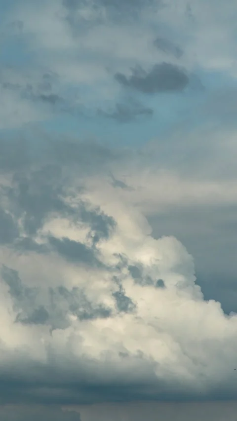 Vertical video - Storm Clouds Timelapse Stock Footage 295941077