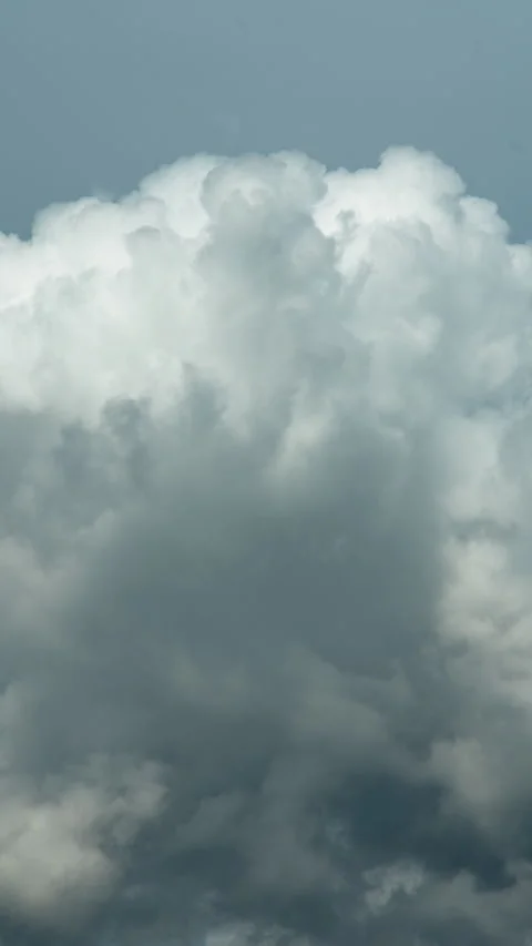 Vertical video - Storm Clouds Timelapse Stock Footage 297495923