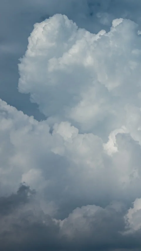 Vertical video - Storm Clouds Timelapse Stock Footage 306086990