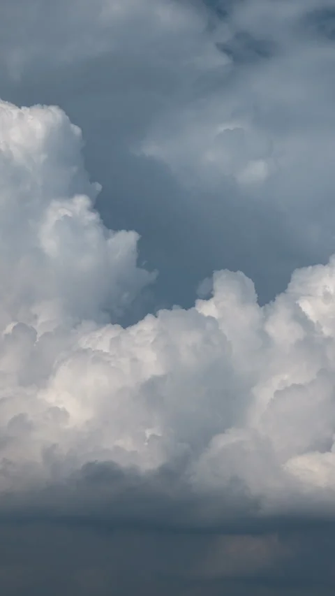 Vertical video - Storm Clouds Timelapse Stock Footage 306086994