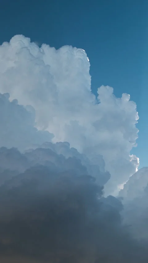 Vertical video - Storm Clouds Timelapse Stock Footage 320277690