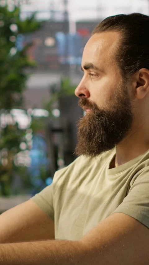 Vertical video System administrator with disability training machine learning 스톡 동영상 319474248