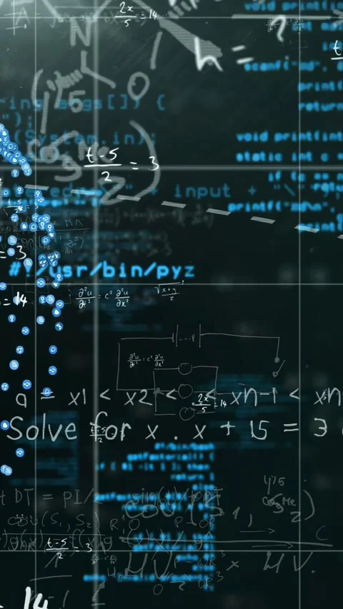 Vertical video: Tech interface revealing on data input, growing for analysis Stock Footage 332985016