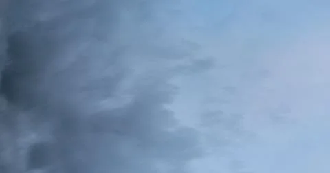 Vertical video. Time lapse cloudy morning sky, nature background Foto stock