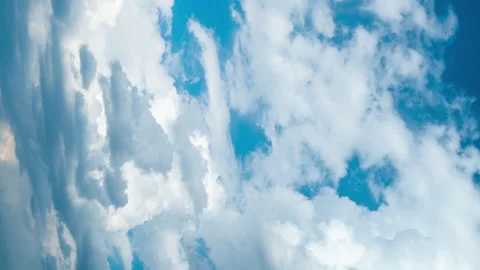 Vertical video. Timelapse of beginning thunderstorm. Stock Footage 245605463