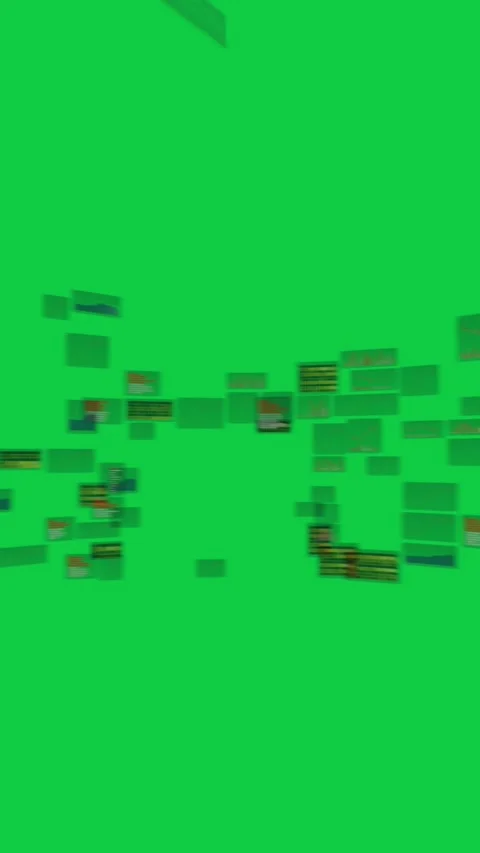 Vertical video: On update tiles shifting, grouping, panels rising, showing data Stock Footage 348246202