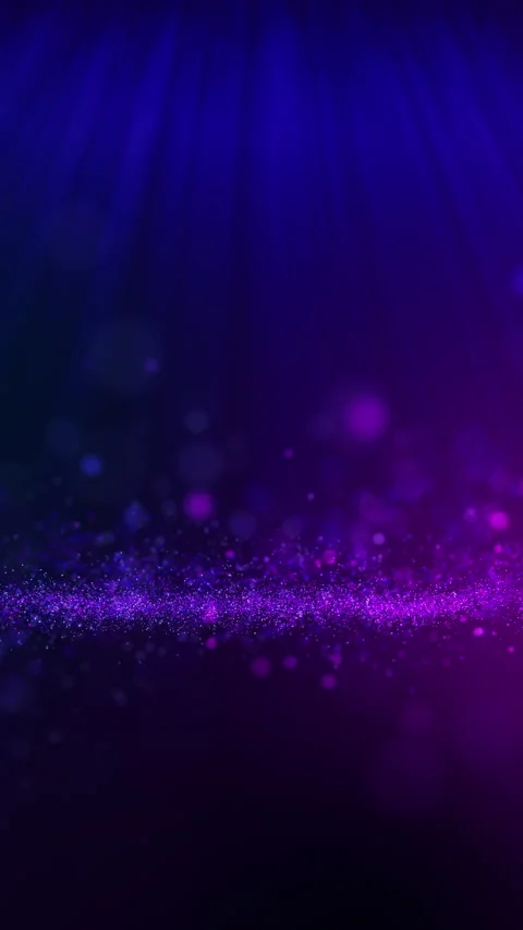 .VERTICAL VIDEO, Violet blue  particle background. Stock Footage 301323771