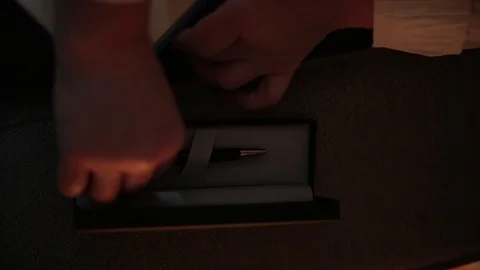 Vertical Video Woman Taking Notes Scheduling Activities Video stock 127138185