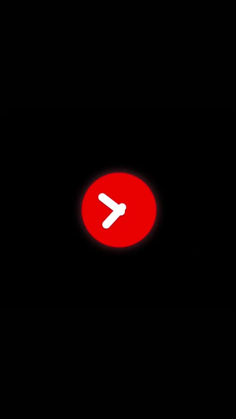 Vertical video wrong cancel reject deny button animation red cross mark. Re.. Video stock 341611610