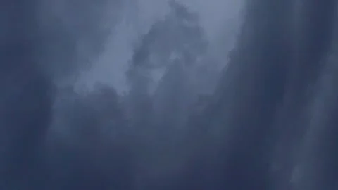 Vertical Video.Time Lapse of an Impending Storm in the Sky. The Dramatic Sky wit Stock Footage 253304808