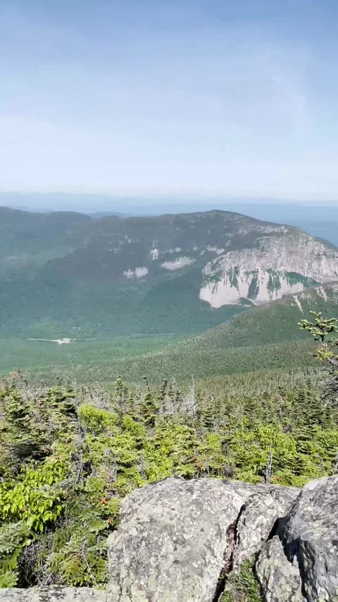 Vertical View of Mountain Stock Footage 251041122