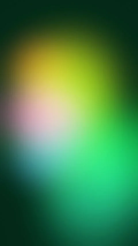 Vertical View of Multicolor Green Pink Gradient Loop Stock Footage 344330625