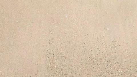 Vertical view of sea waves surging on the beach 库存影片 143943530