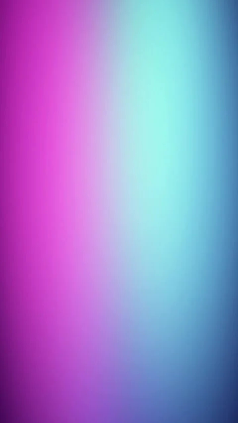 Vertical View of Vibrant Magenta Cyan Gradient Loop Stock Footage 344329831